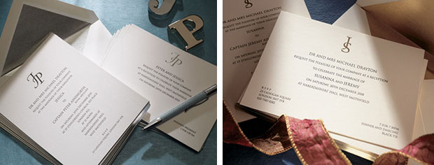 Gilded designs by the Letterpress of Cirencester