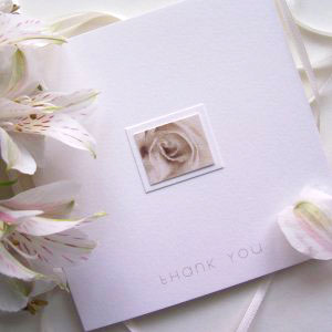 Contemporary wedding invitation design by Red Nell