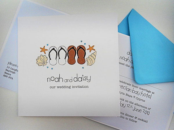Design of the Day handmade wedding invitations Invitation Ideas 