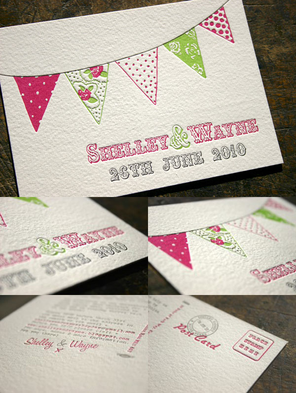 Wedding Invitation Design of the Day Blush Publishing