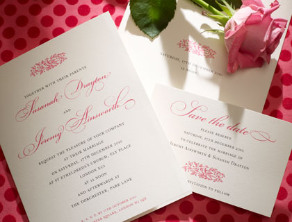 We love letterpress wedding stationery here at WIS and think the lovely 