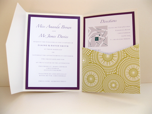 Wedding Invitations & Wedding Stationery by 'Invite in the Post'