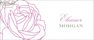Rose wedding invitations