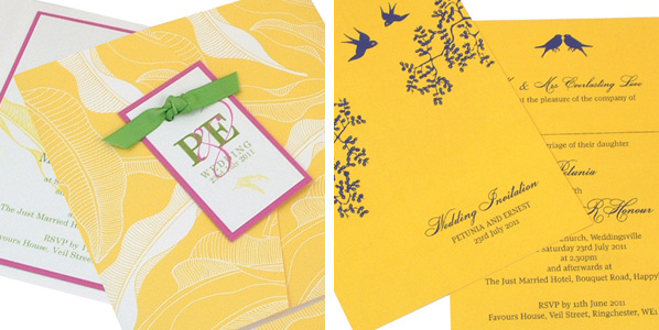 wedding spring invitations