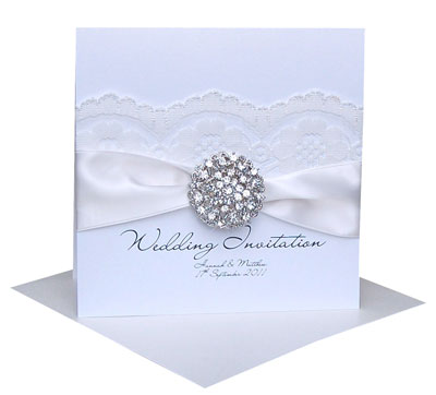 Opulence Ivory Wedding Invitations by Made With Love Designs