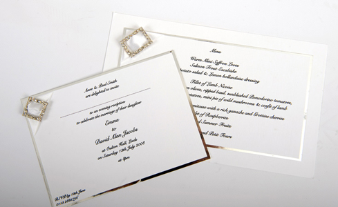 Linda Abrahams Wedding Invitations