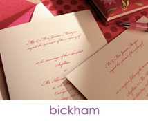 Letterpress Wedding invitations