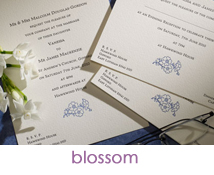 Letterpress Wedding invitations