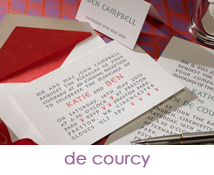 Letterpress Wedding invitations