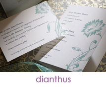 Letterpress Wedding invitations