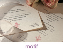 Letterpress Wedding invitations