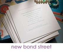 Letterpress Wedding invitations