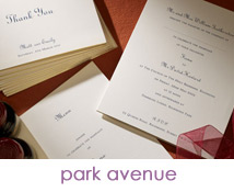 Letterpress Wedding invitations