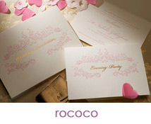 Letterpress Wedding invitations