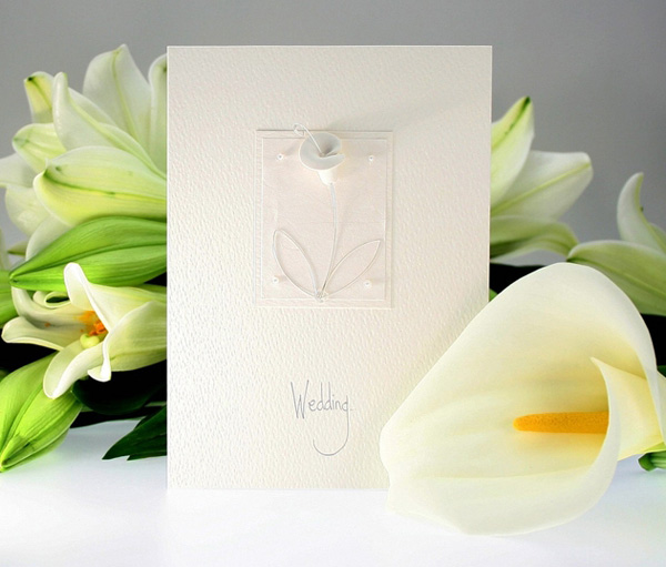 Hand crafted Wedding Invitations