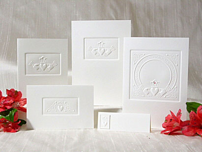Embossed Wedding Invitations
