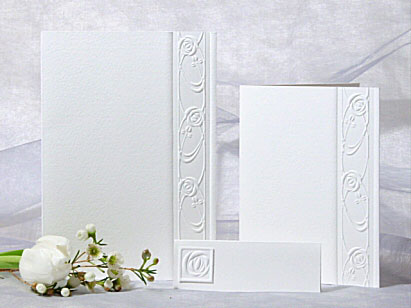 Embossed Wedding Invitations