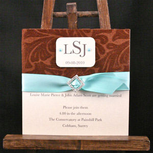 contemporary wedding invitations