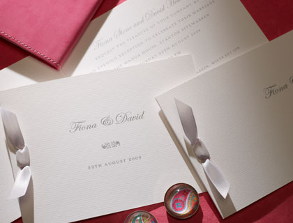 New York contemporary invitation