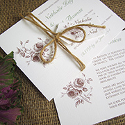 'Rustic Rose' by Little Angel Weddings