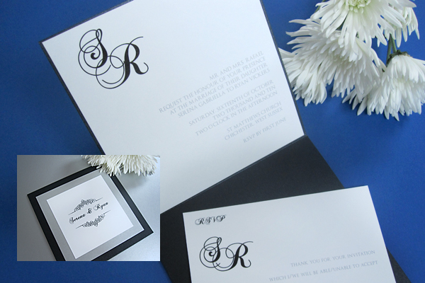 Belgravia pocketfold invitation