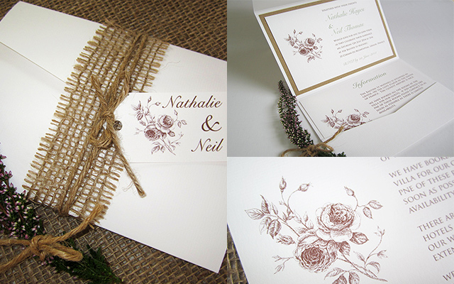 Rustic Rose Pocketfold