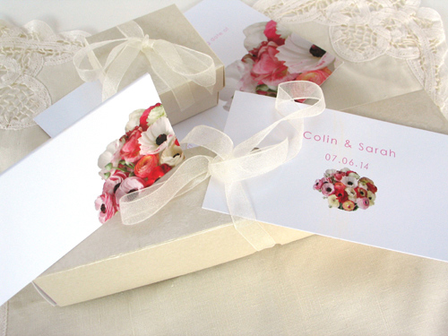 'Ranunculus wedding invitation' 