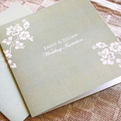 Printed Wedding Invitation - Charm
