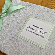 Vintage guest book