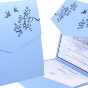 Pocketfold Wedding Invitation - Carina